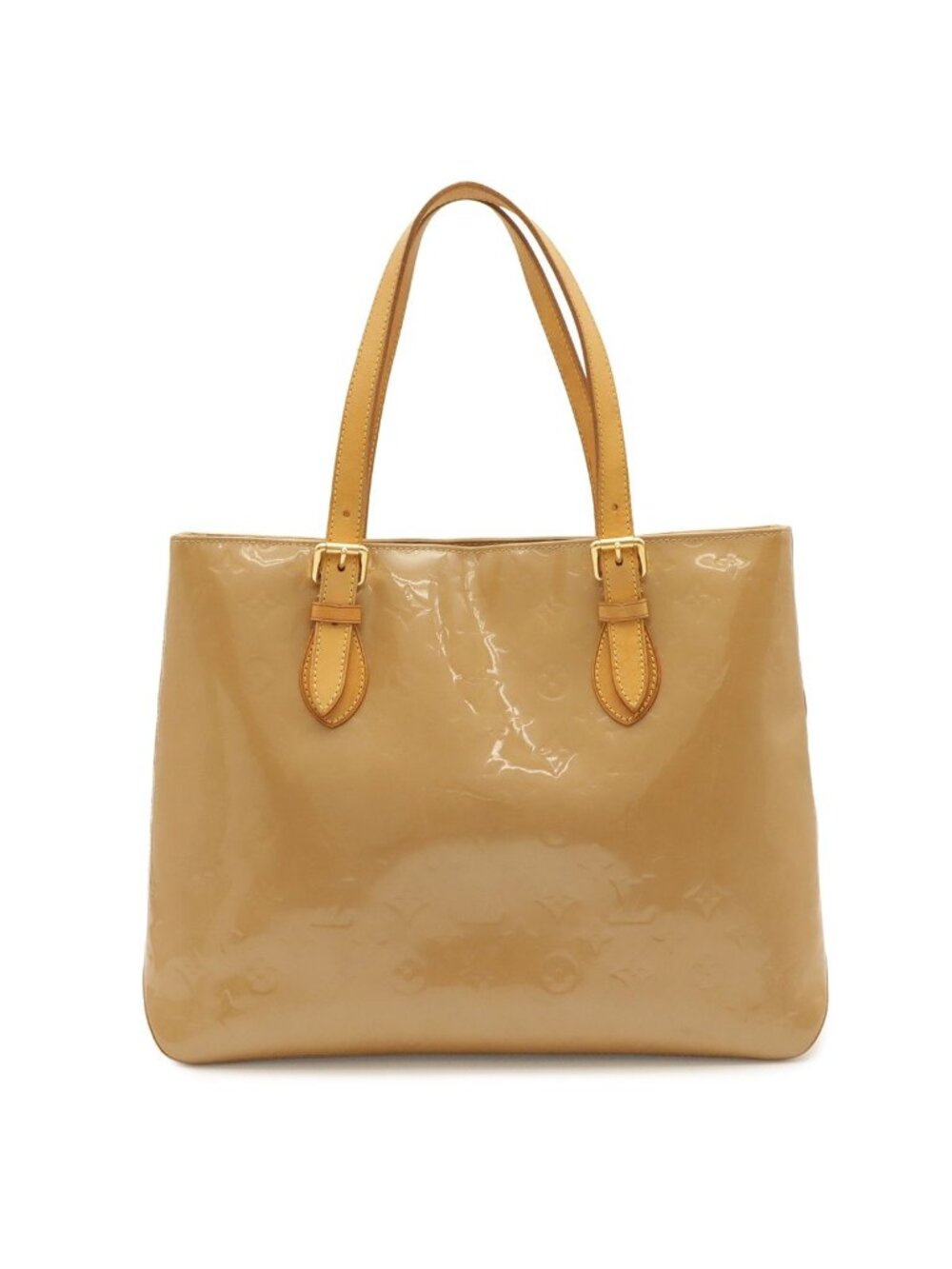 Louis Vuitton Monogram Vernis Brentwood Tote Bag Shoulder Patent Leather